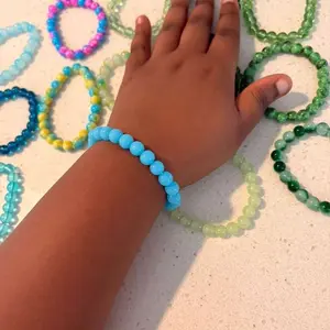 Glass Beads Bracelet - Colorful and Versatile Accessory for Any Occasion