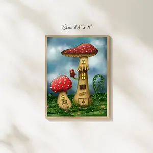 Fairy's Pay Rent Too Art Print