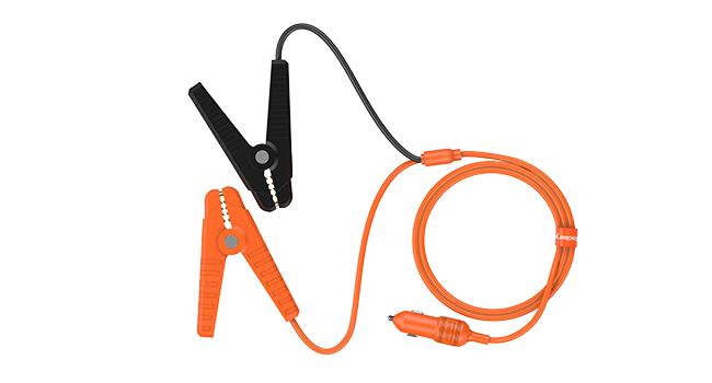 Jackery 12V Automobile Lead-acid Battery Charging Cable, Cigarette Lighter Plug to Alligator Battery Clamps for Car Battery, for All Jackery Solar Generators Power Stations Except Explorer 160