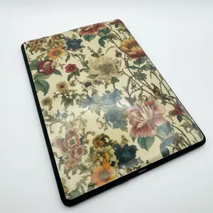 Dark Academia Floral Kindle E-reader Skin Vinyl Decal Sticker | peony for your thoughts