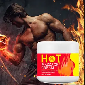 1 piece, thermal massage cream --caffeine, vitamin E, cocoa butter, hyaluronic acid --moisturizes the body and massages the skin --applicable to abdominal, arm, body, etc. massage cream --unisex