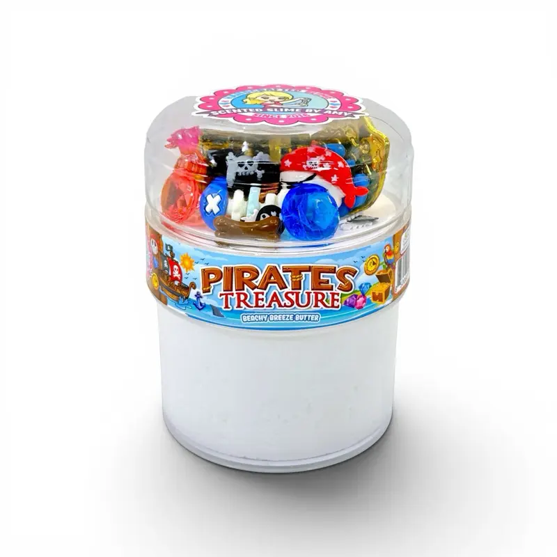 Pirates Treasure DIY Slime - Inflating and Super Soft Cloud Dough Slime