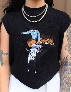 Rodeo Rider Knit Vest