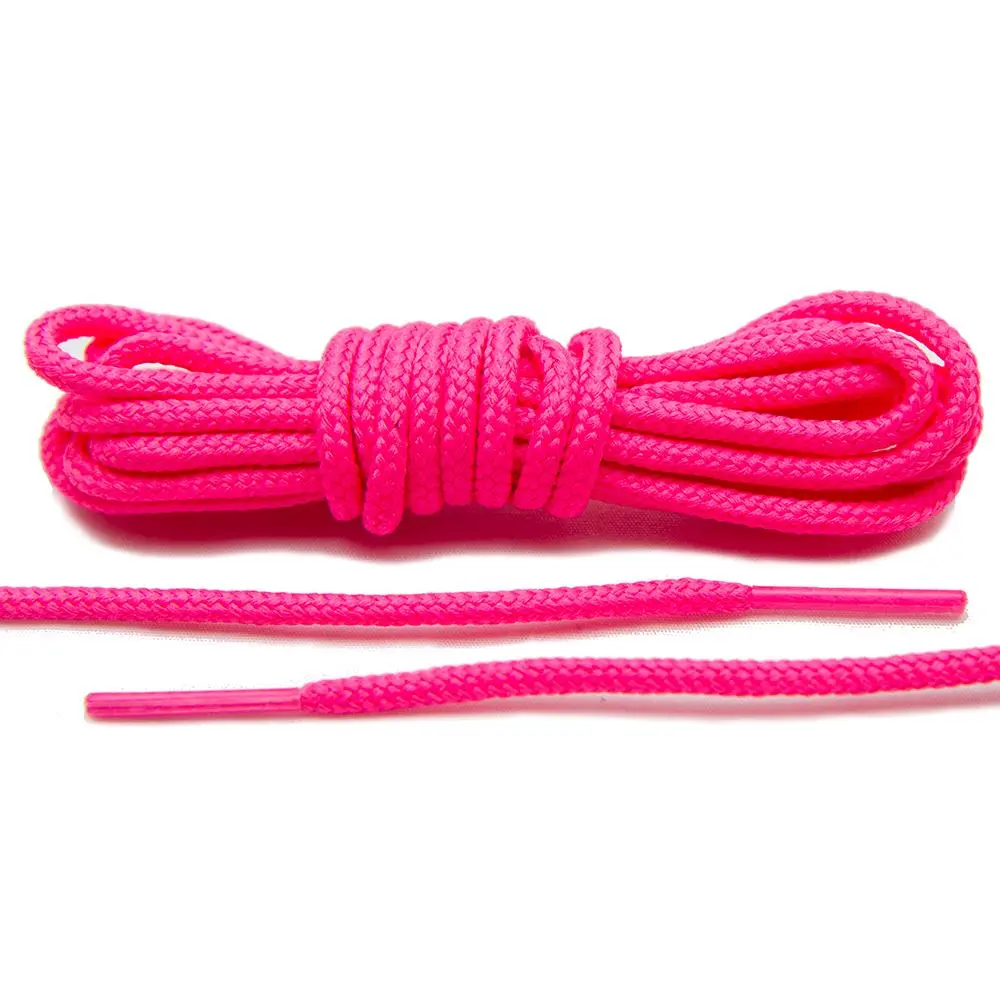 Neon Pink Roshe-Style Laces