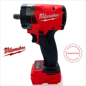 Milwaukee FIW212 M18 1/2" Compact Impact Wrench, Fastening and Loosening for Automotive and Mechanical Work, High-Torque Tool with 4-Mode Drive Control