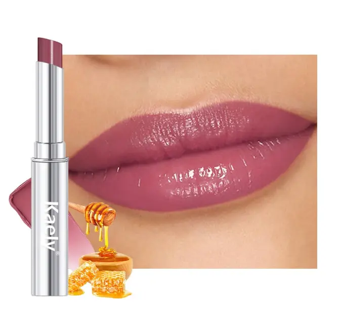 evpct Mauve Honey Lipstick Moisturizing Tinted Lip Balm for Older Women | Hydrating Formula Tinted Lip Oil Stick, Sheer Lightweight Softening, Shine Glowy Lipgloss Lips Color Tint Stain, Cruelty-Free