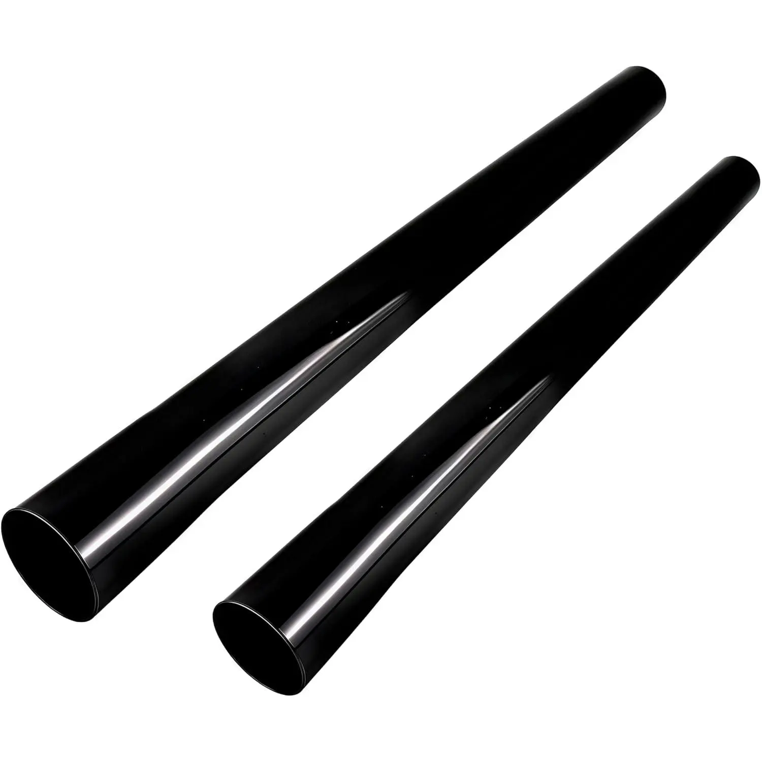 Vacuum Extension Tubes 2Pack, 1.25 Inch Diameter, 14.76" and 17.71" Length - Black | Compatible with 1-1/4 Inch Hose Wet/Dry Vacuum Cleaners | Versatile Tool (Black, 1 P14.76" +1 P 17.71 ")