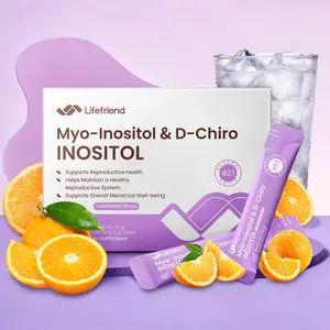 Lifefriend Hormone Balance Drink Mix for Women – Inositol Powder Calamansi Flavor Drink with 2000mg Myo-Inositol + D-Chiro 40:1 Ratio, Vitamin D, Folate, Cycle Support, Energy & Mood