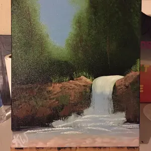 KW Scenic Oil Painting - Original Artwork for Home Decor Decoration Wall Artistic