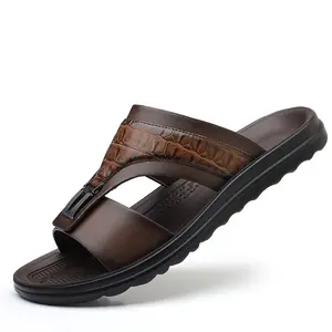 Men's Summer New Non-Slip Outdoor Casual Business Slide Sandals