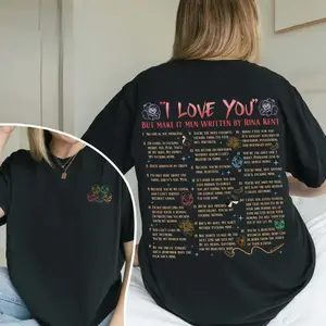 I Love You Rina Kent Shirt God of Fury Heathens Tee Legacy of Gods Series T Shirt God of Wrath Top