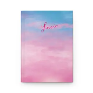 Personalized "Lovers Sky" Era Hardcover Notebook | RULED pages