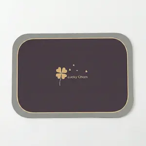 Luxury Diatom Mud Bathroom Mat - Ultra Absorbent, Anti-Slip, Quick Drying - Available in 2 Sizes and Colors for Bathroom, Kitchen, and Entryway