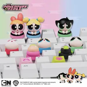 Powerpuff Girls Keycap Blind Box – Collectible Keyboard Accessories with Unique Character Designs