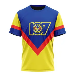 LIGA MX Club America Retro Design With 107th Anniversary Logo