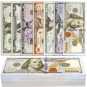 140 Pcs Play Money Kids Set, Number Learning & Counting Toy