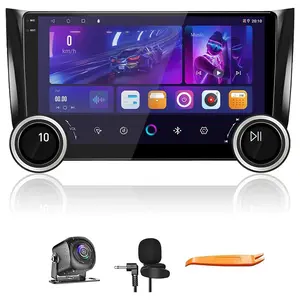 Dual Knobs Android Radio for 【Nissan Sentra 2013-2017】with Wireless Carplay&Android Auto,2G RAM 64G ROM Android Car Stereo Navigation Bluetooth 10.1‘’ Touch Screen