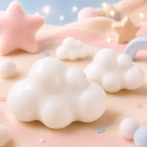 Family Cloud Collection– 3 Piece Handmade Cloud Squishy Set fun stress