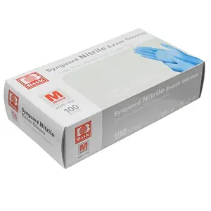 Synguard Nitrile Exam Gloves MEDIUM