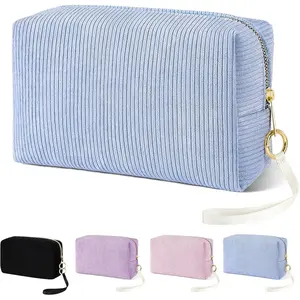 Tampon Holder for Purse, Corduroy Period Bag Sanitary Napkin Storage Bag for Girls Womens, Portable Feminine Emergency Pad Period Pouch
