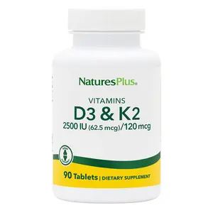 NaturesPlus Vitamins D3 & K2