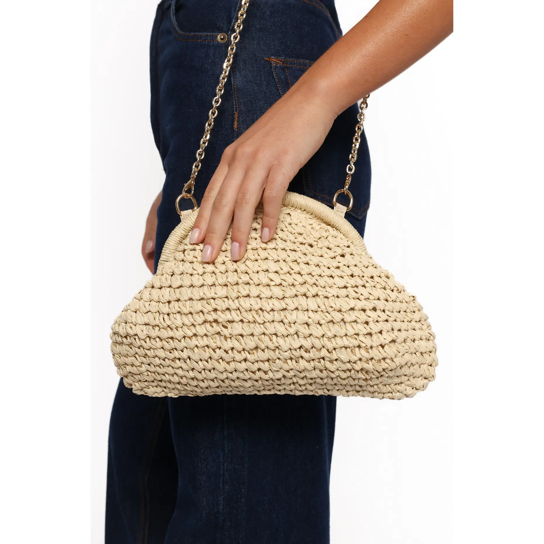Bett Clutch Bag - Natural/Raffia Bett Clutch Bag - Natural/Raffia