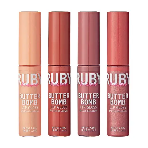 Ruby Kisses Butter Bomb Gloss 4pcs Value Set