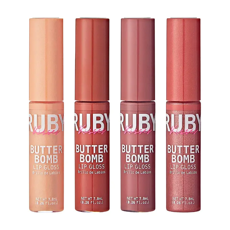 Ruby Kisses Butter Bomb Gloss 4pcs Value Set