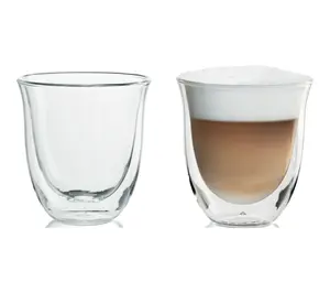 De'Longhi 6 Oz. Cappuccino Glasses 2-pack De'Longhi 6 Oz. Cappuccino Glasses 2-pack