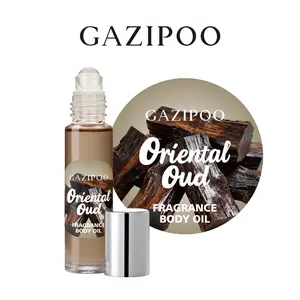 Gazipoo Sandalwood Incense Roller Perfume 10ML, Citrus Top Note, Spicy Warm Middle, Deep Seductive Base, Men's Fragrance