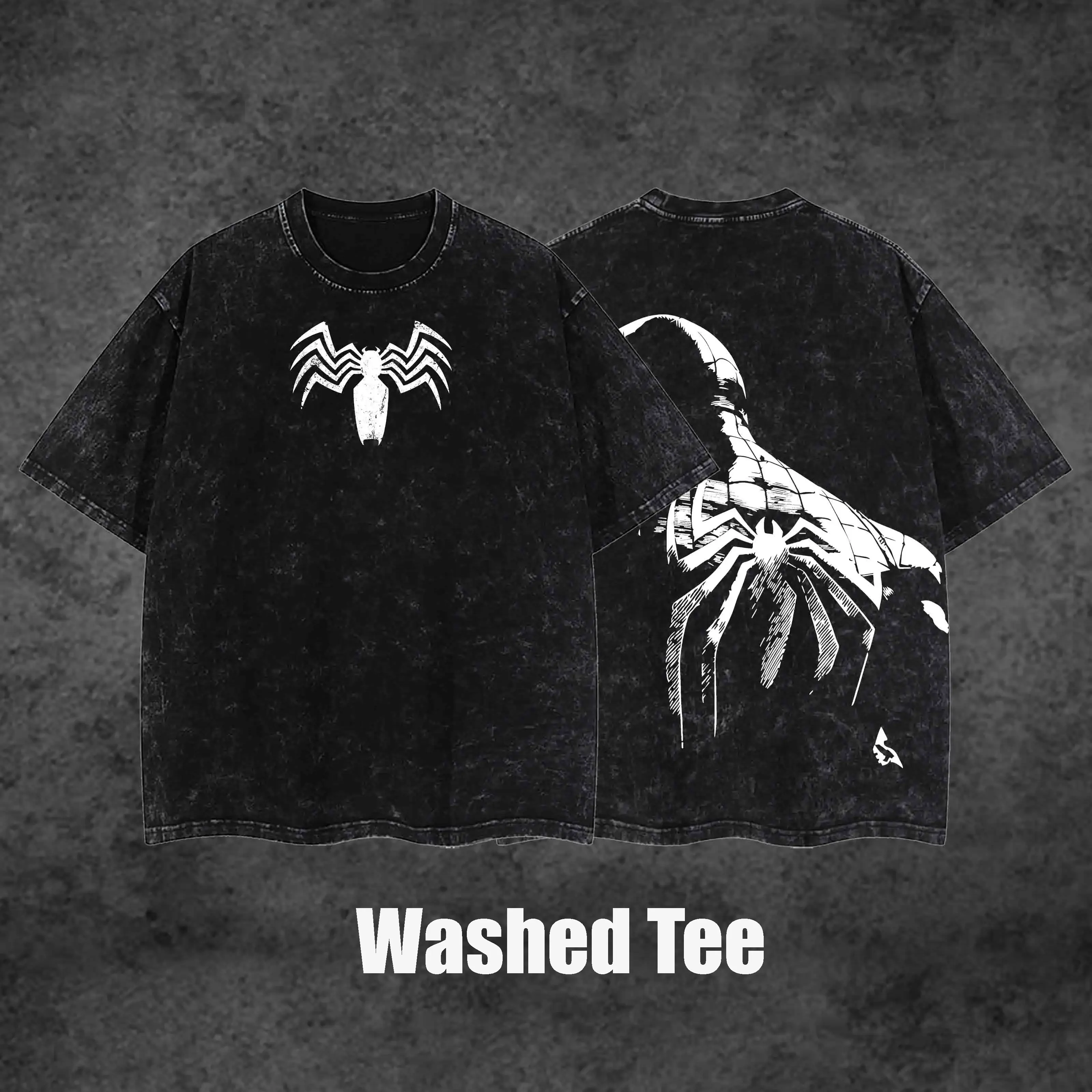 Acid Wash Mutant Superhero Oversize T-shirt, Unisex Cotton Tee, Retro 90s S Hero Inspired Graphic T-Shirt, Gift for Fan, Gift for Him And Her