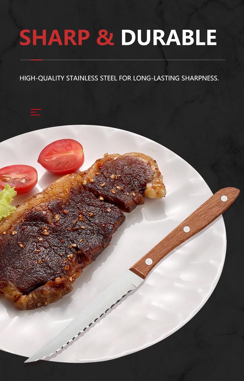 6PC Multi-Functional Kitchen Knife,BBQ,Camping Picnic,High-Quality Steel,Gift