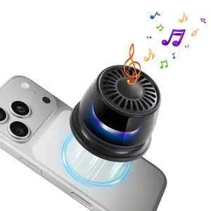 Magnetic Bluetooth Speaker,Portable Mini Bluetooth Speaker with Phone Stand,Game Mode,7H Playtime,TWS,RGB Light,Perfect Teen Gift for Camping & Home Decor