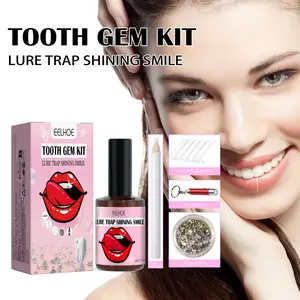 Tooth Gem Kit Tooth Beauty Diamond Easy To Remove Beautiful White Tooth Decoration Sturdy and Reliable DIY Tooth Set Oral Accessory