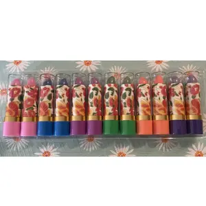 12 PCs Amuse Magic Mood Color Changing  Lipstick with Aloe Vera *USA SELLER* Long Lasting