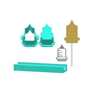 Syringe Cake Pop Mold |Deluxe Cutter, Popper, and Tray Option