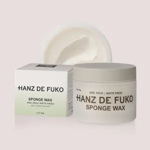 SPONGE WAX: Hair Styler - Medium Hold, Matte Finish