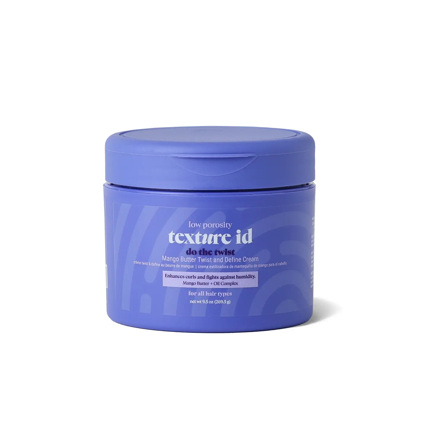 Texture ID Mango Butter Twist & Define Cream, Fights Humidity, Enhances Curl Definition, 9.5 Oz