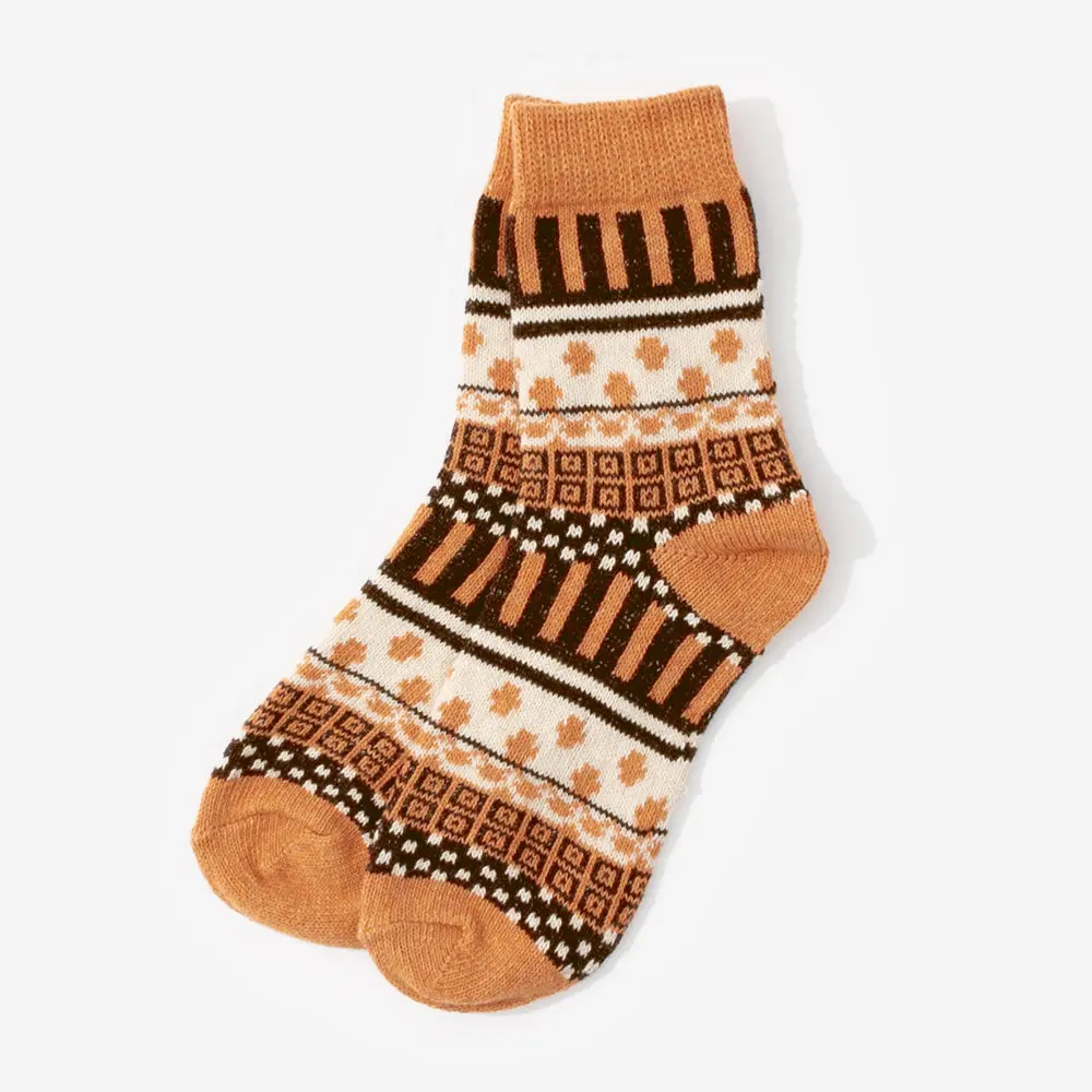 Cabin Socks | Burnt Orange