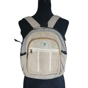 Handmade boho mini backpack