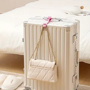 3pcs Multicolor Luggage Straps, Adjustable Buckle Design, Durable Travel Outdoor Accessories, Strong Suitcase Bag Backpack Strap