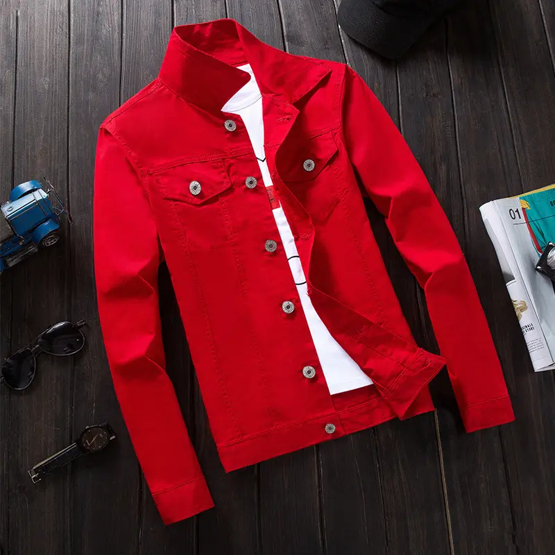 Pure red jacket