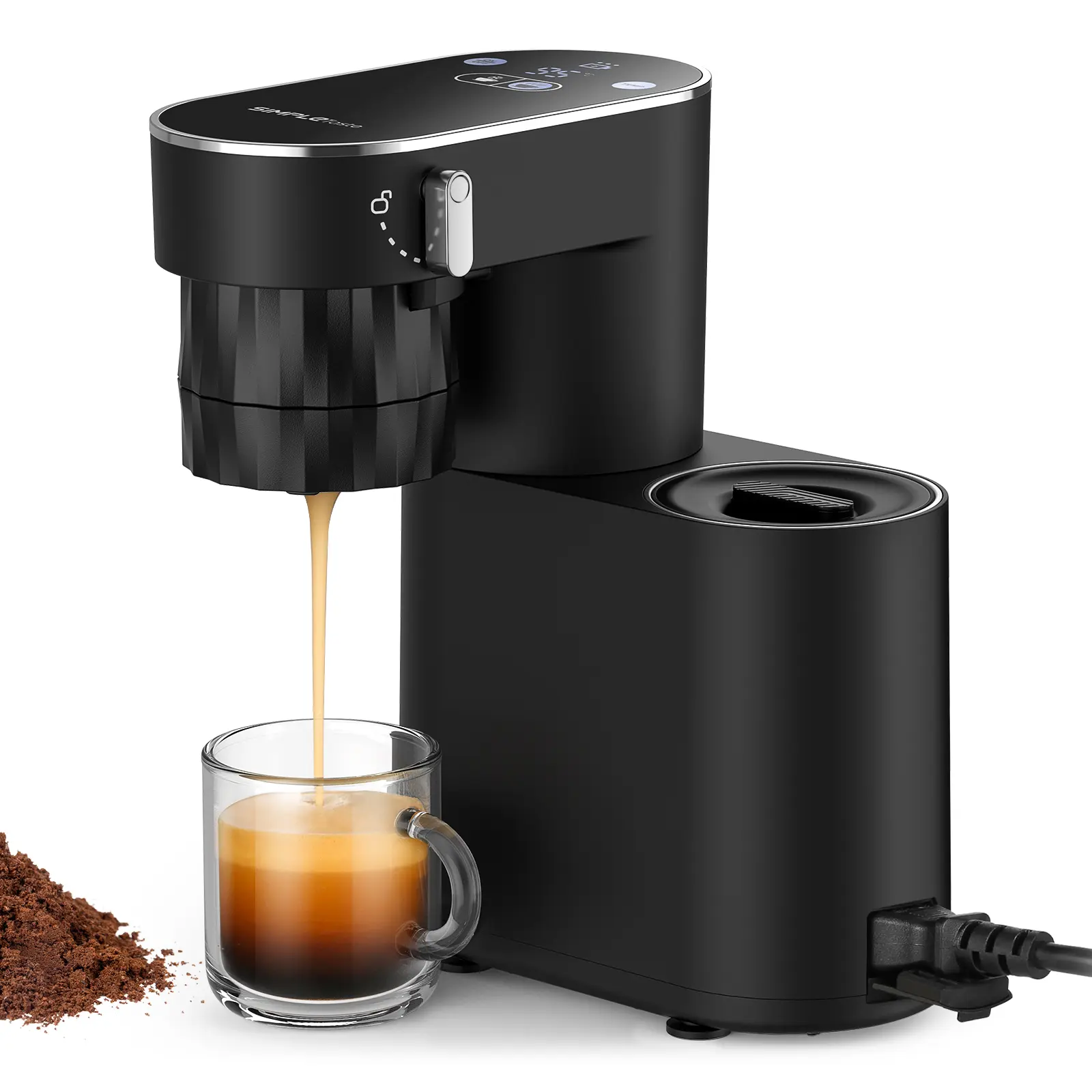 SIMPLETASTE Espresso Machine 20 Bar, Portable Multifunction Coffee Maker with Hot and Cold Brew, Dual Power Options,  Single Serve Brewer