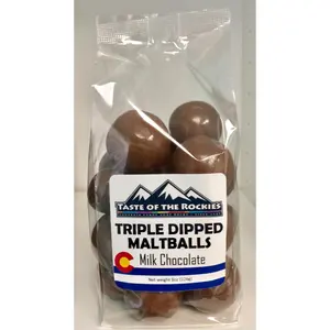 Triple Dipped Milk Chocolate Malt Balls