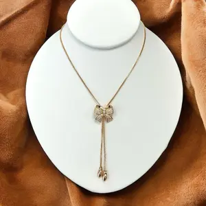 N145 Necklace Rose Gold Plated