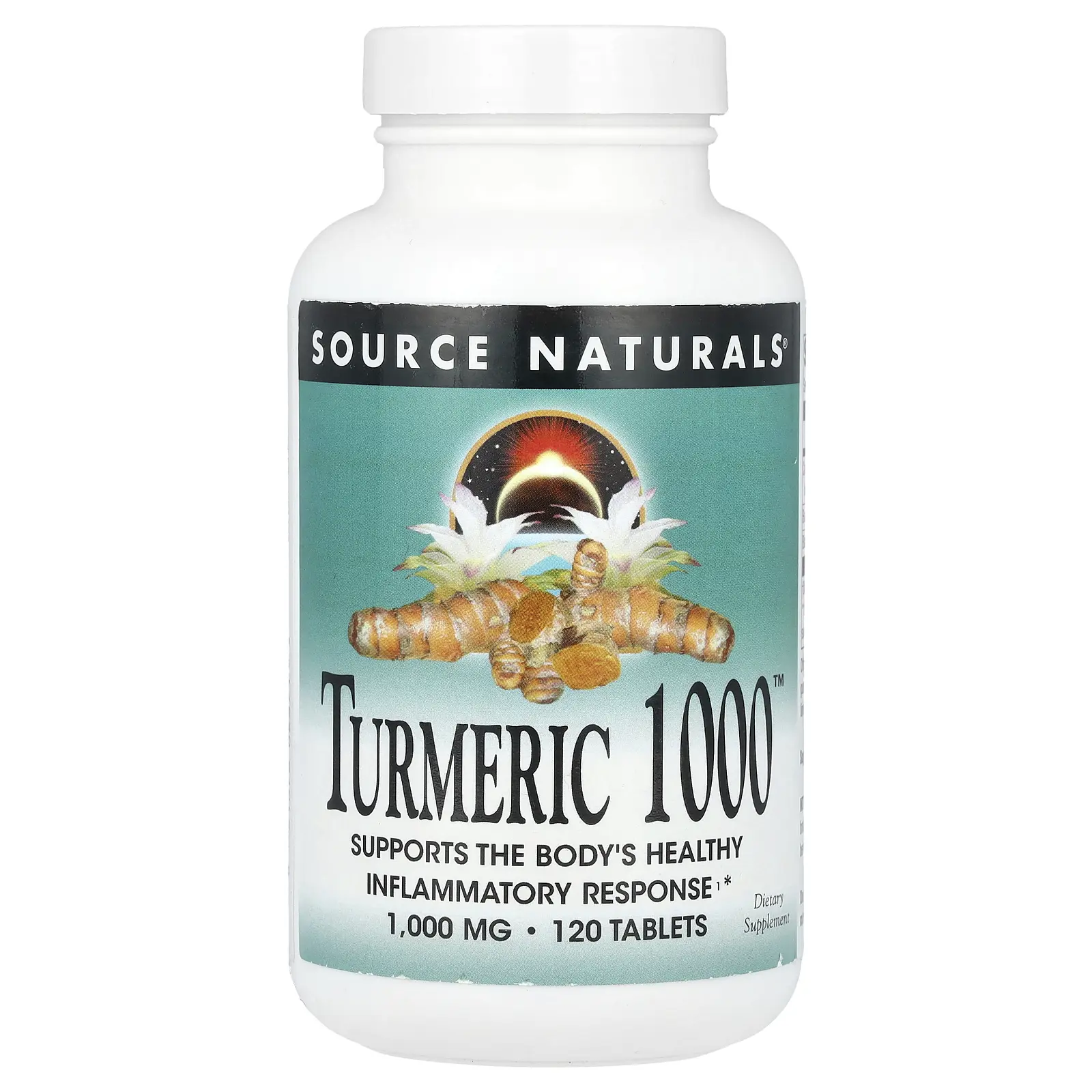 Source Naturals Turmeric 1000™, 1,000 mg , 120 Tablets