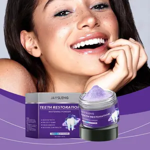 Jaysuing Whitening Tooth Powder, Oral Cleaning Teeth Clean Gum Fresh Breath Dental Care, Effective Teeth Whitening Solution