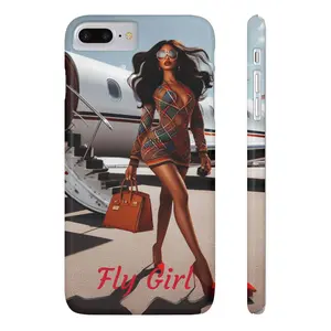 “Fly Girl” Travel Slim Phone Cases