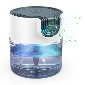 Ysky Water Air Purifier,3 in 1 air purifier aromatherapy diffuser space humidifier,Increase air humidity and reduce air impurities. Portable, a must-have for offices and rooms.