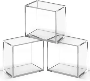 Collector's Showcase Magnetic ETB Display Case, 5mm Ultra Clear Acrylic Box with UV-Blocking & Anti-Yellowing Shield, Top-Loading Dustproof Protector for Pokemon Elite Trainer Box & Sealed Card Display, Modular Stackable Design for Home Display